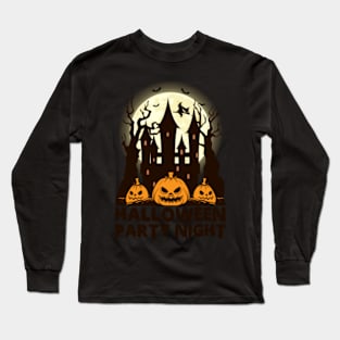 Halloween party night For Women For Men Halloween Party Long Sleeve T-Shirt